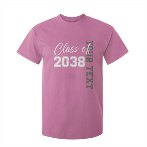 Personalized Class of 2038 T Shirt For Kid Custom Name Grow With Me Count Down Graduating TS10 Azalea Print Your Wear