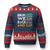 Funny Bruh We Back To School Ugly Christmas Sweater Happy First Day Of School TS10 Navy Red Print Your Wear
