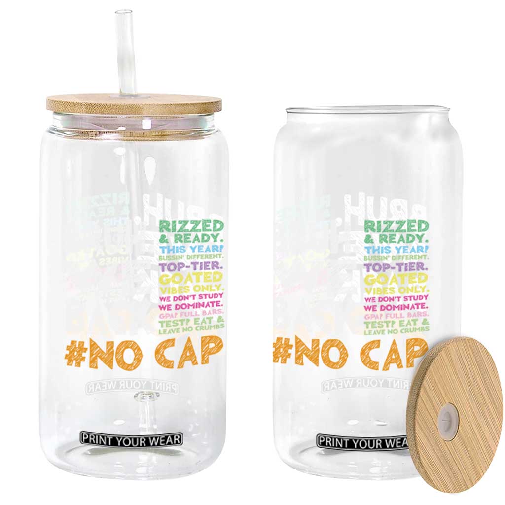 Funny Bruh We Back To School Glass Can Happy First Day Of School TS10 Print Your Wear