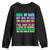 Funny Bruh We Back To School Youth Sweatshirt Gen A Slang Happy First Day Of School TS10 Black Print Your Wear