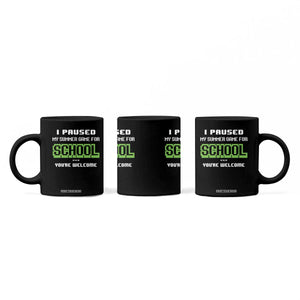 Funny Bruh Back To School Coffee Mug Here We Go Again Happy First Day Of School TS10 Print Your Wear