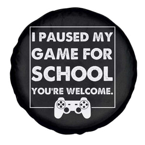 Funny Gamer Back to School Spare Tire Cover Funny Boys Video Gaming TS10 Print Your Wear