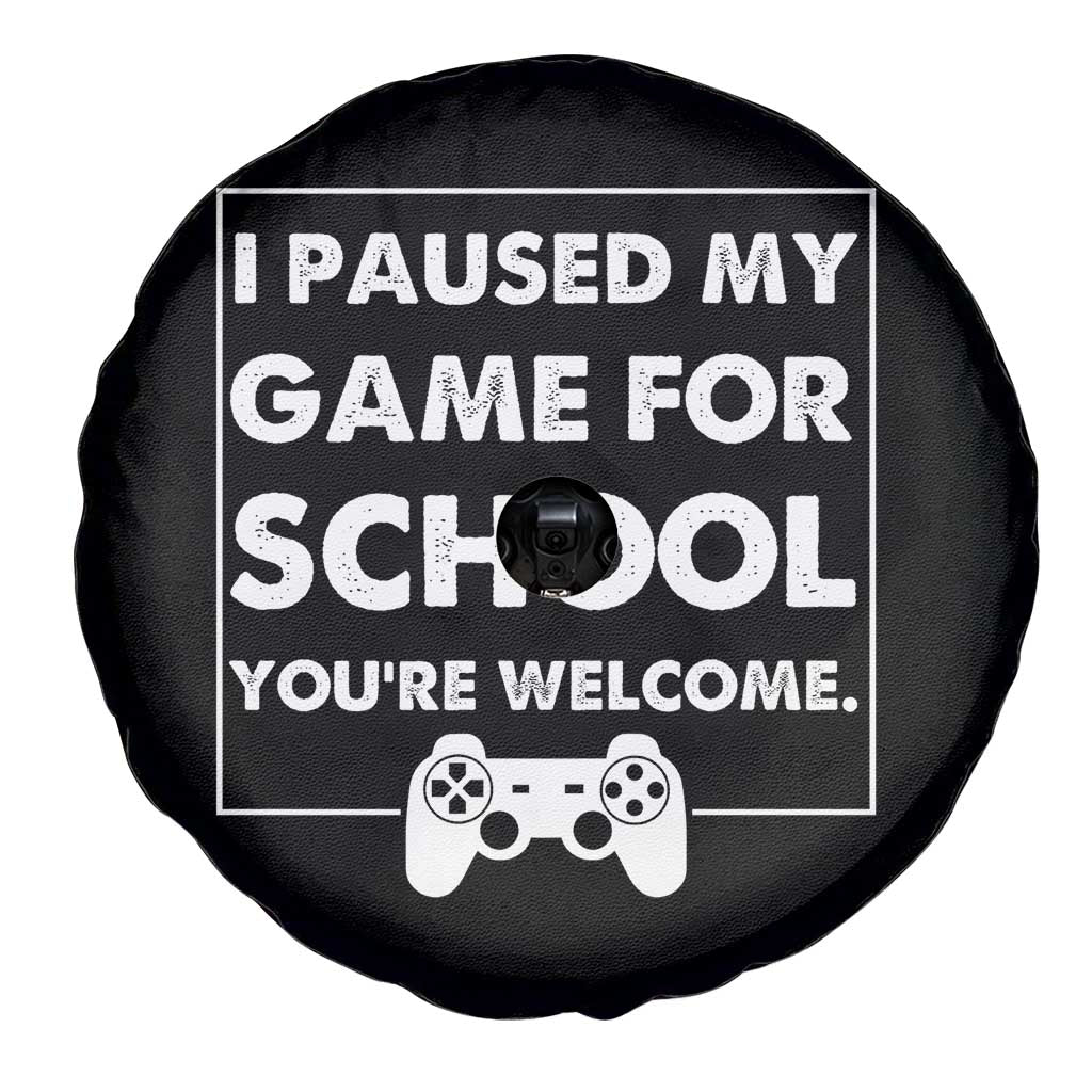 Funny Gamer Back to School Spare Tire Cover Funny Boys Video Gaming TS10 Print Your Wear
