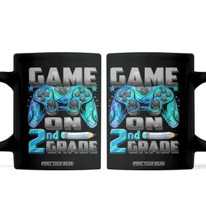 Back to School 2nd Grade Gamer Coffee Mug Boys Kids Back To School First Day TS10 Black Print Your Wear