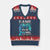 Back to School 2nd Grade Gamer V-Neck Knit Sweater Vest Boys Kids Back To School First Day TS10 Navy Red Print Your Wear