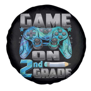 Back to School 2nd Grade Gamer Spare Tire Cover Boys Kids Back To School First Day TS10 Print Your Wear