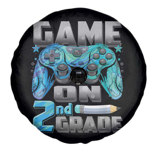 Back to School 2nd Grade Gamer Spare Tire Cover Boys Kids Back To School First Day TS10 Print Your Wear