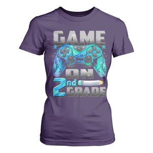 Back to School 2nd Grade Gamer T Shirt For Women Boys Kids Back To School First Day TS10 Purple Print Your Wear