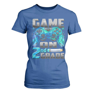 Back to School 2nd Grade Gamer T Shirt For Women Boys Kids Back To School First Day TS10 Royal Blue Print Your Wear