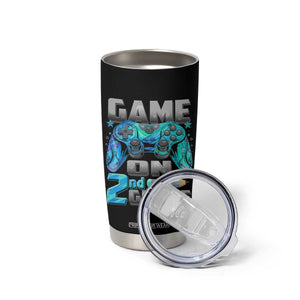 Back to School 2nd Grade Gamer Tumbler Cup Boys Kids Back To School First Day TS10 Print Your Wear