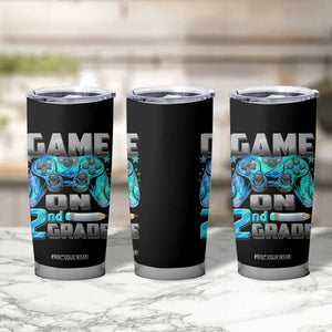Back to School 2nd Grade Gamer Tumbler Cup Boys Kids Back To School First Day TS10 Print Your Wear
