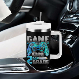 Back to School 2nd Grade Gamer Tumbler With Handle Boys Kids Back To School First Day TS10 Print Your Wear
