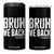 Bruh We Back Teacher 4 in 1 Can Cooler Tumbler Happy First Day Of School TS10 One Size: 16 oz Black Print Your Wear