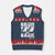 Bruh We Back Teacher V-Neck Knit Sweater Vest Funny Back To School Gen A Slang Sunglasses TS10 Navy Red Print Your Wear