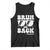 Bruh We Back Teacher Tank Top Funny Back To School Gen A Slang Sunglasses TS10 Black Print Your Wear
