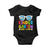 Back to School Kinder Baby Onesie Funny Kindergarten Teacher Team TS10 Black Print Your Wear