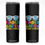 Back to School Kinder Skinny Tumbler Funny Kindergarten Teacher Team TS10 Black Print Your Wear