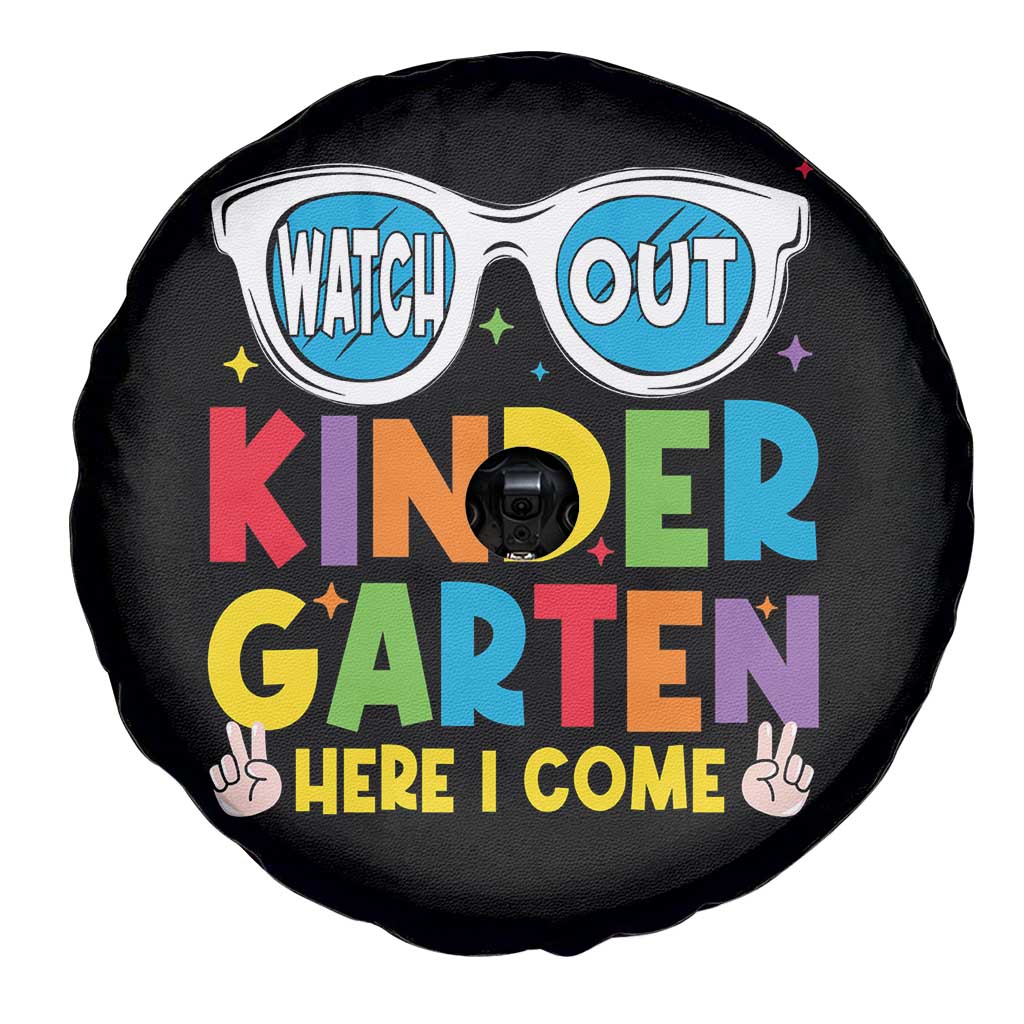 Back to School Kinder Spare Tire Cover Funny Kindergarten Teacher Team TS10 Print Your Wear