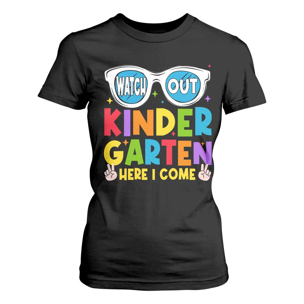 Back to School Kinder T Shirt For Women Funny Kindergarten Teacher Team TS10 Black Print Your Wear