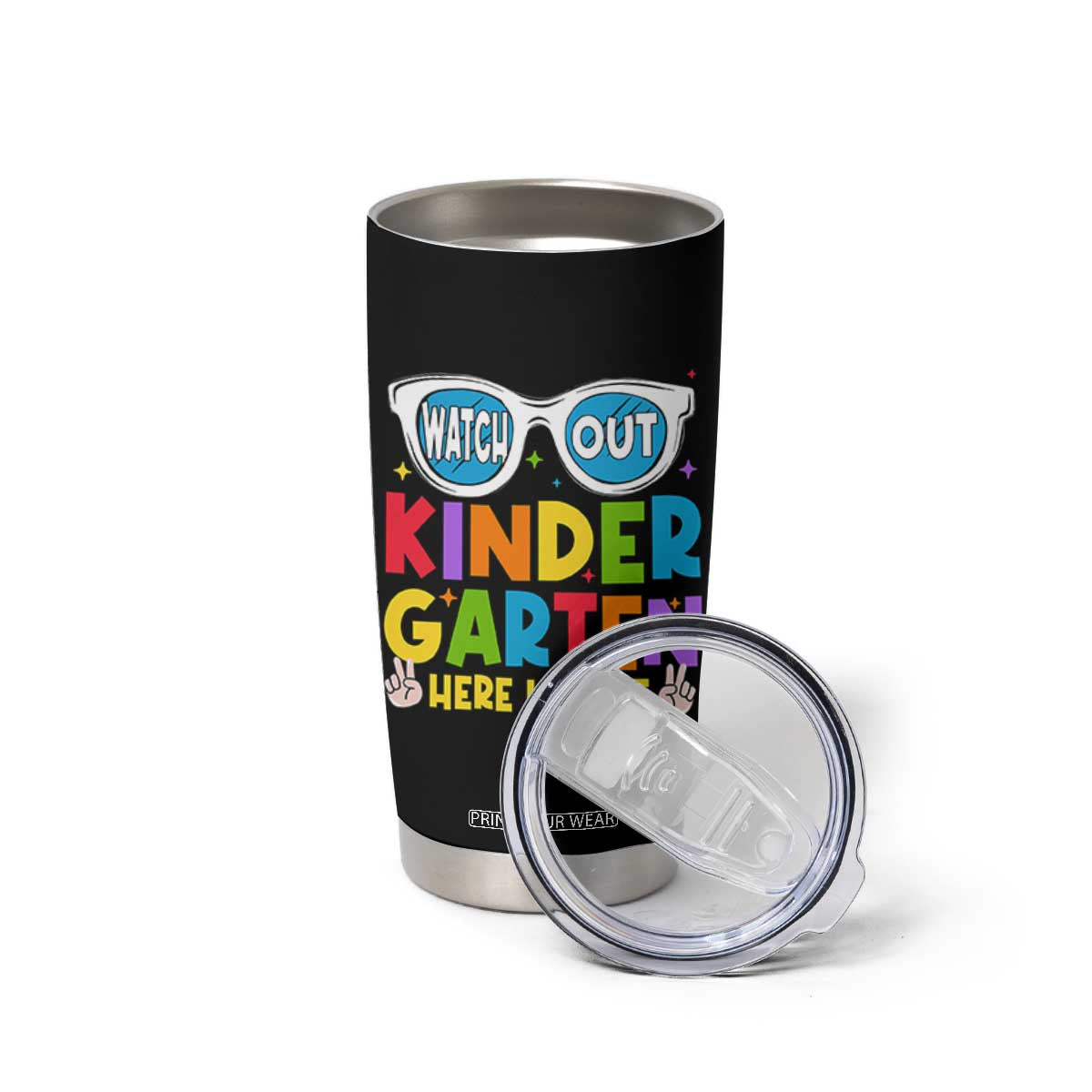 Back to School Kinder Tumbler Cup Funny Kindergarten Teacher Team TS10 Print Your Wear