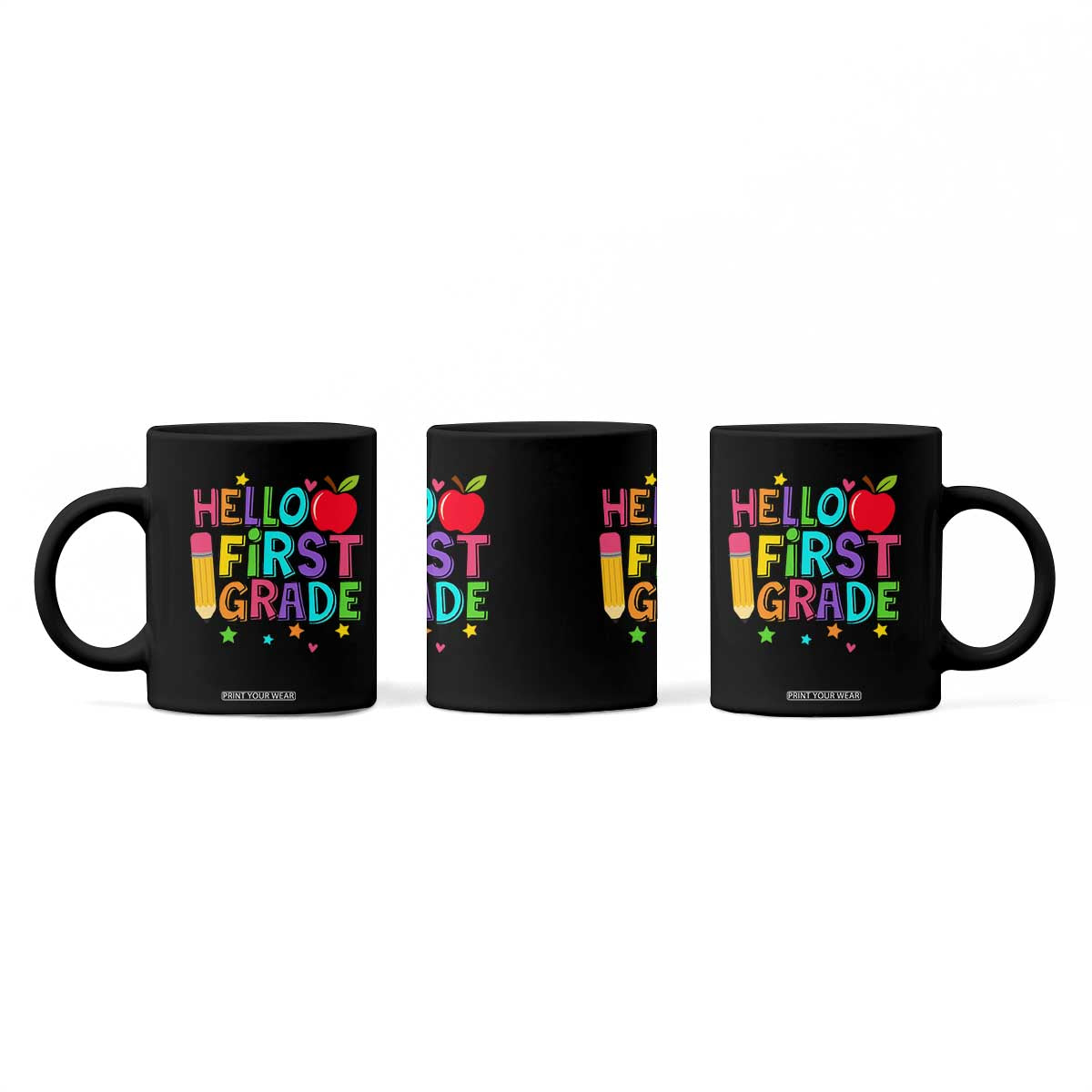 Hello First Grade Teacher Coffee Mug Back To School 1st Grade Team TS10 Print Your Wear