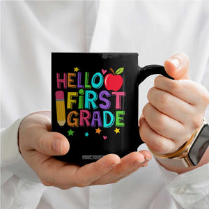 Hello First Grade Teacher Coffee Mug Back To School 1st Grade Team TS10 Print Your Wear