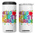 Hello First Grade Teacher 4 in 1 Can Cooler Tumbler Back To School 1st Grade Team TS10 One Size: 16 oz White Print Your Wear