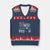Hello Pre-k V-Neck Knit Sweater Vest Back To School Cute Tie Dye TS10 Navy Red Print Your Wear