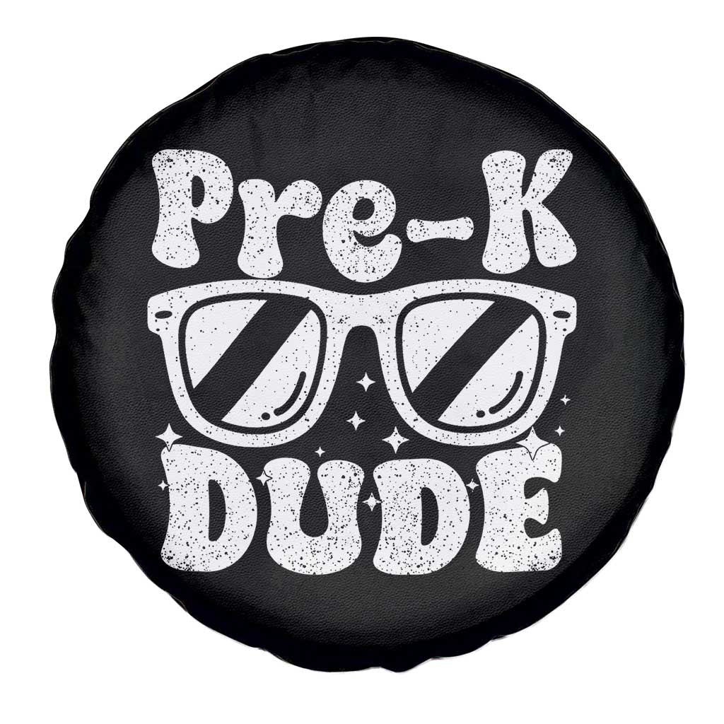Pre-k Dude Spare Tire Cover Funny Back to School First Day of Preschool TS10 Print Your Wear