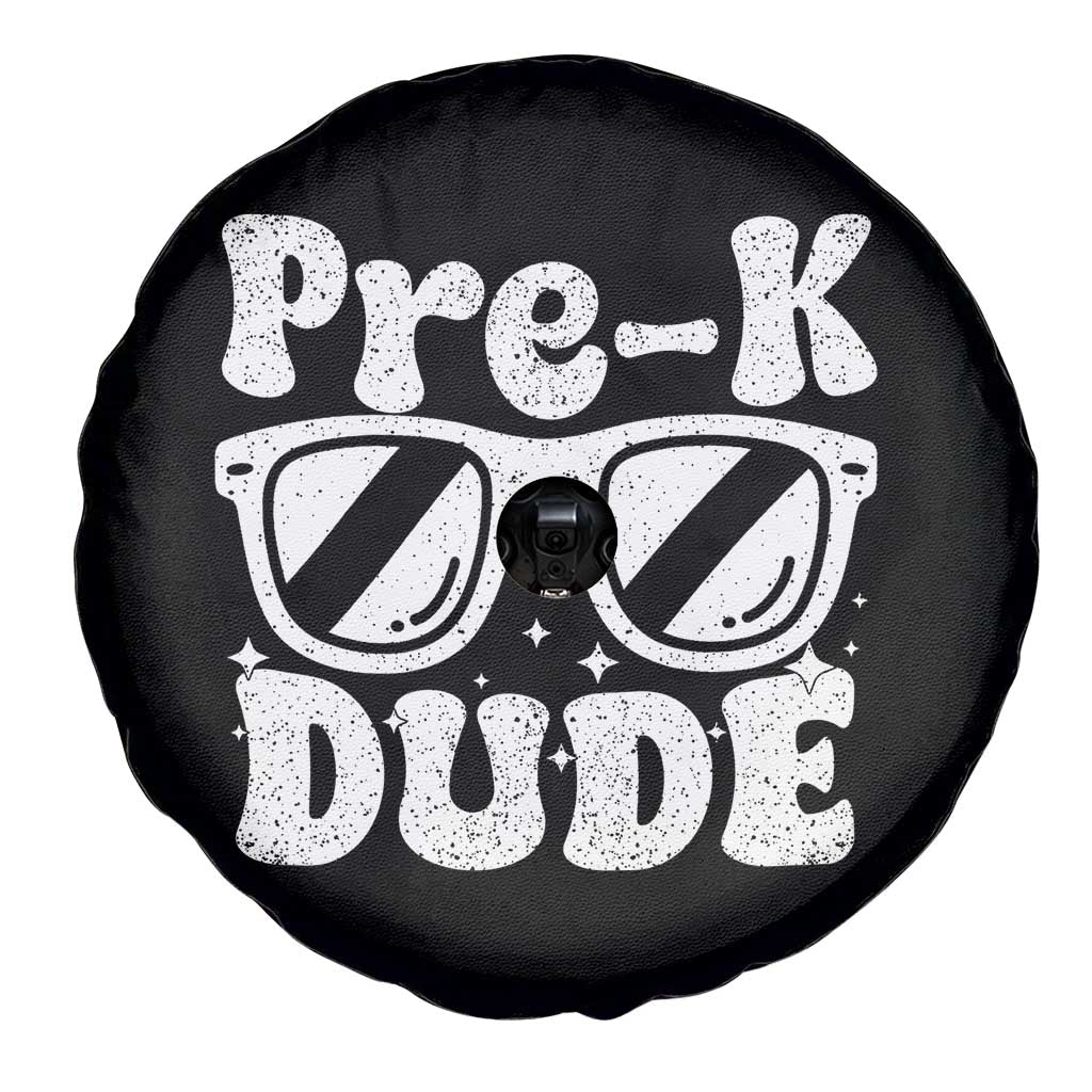 Pre-k Dude Spare Tire Cover Funny Back to School First Day of Preschool TS10 Print Your Wear