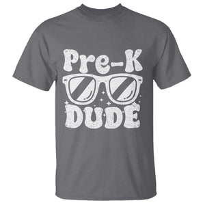 Pre-k Dude T Shirt Funny Back to School First Day of Preschool TS10 Charcoal Print Your Wear