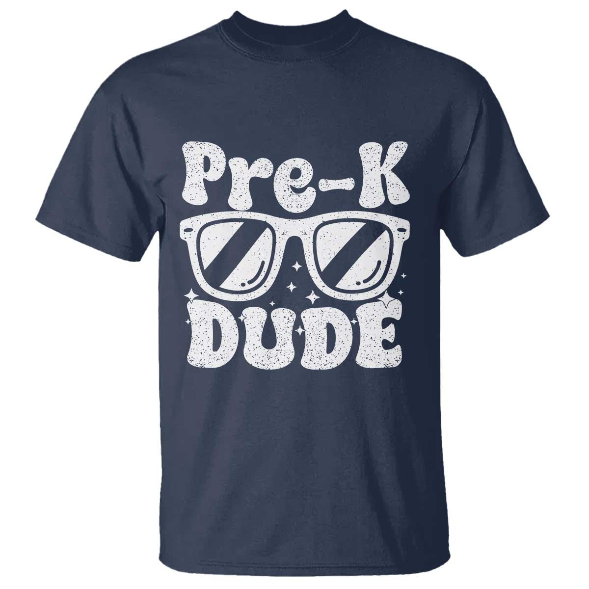 Pre-k Dude T Shirt Funny Back to School First Day of Preschool TS10 Navy Print Your Wear
