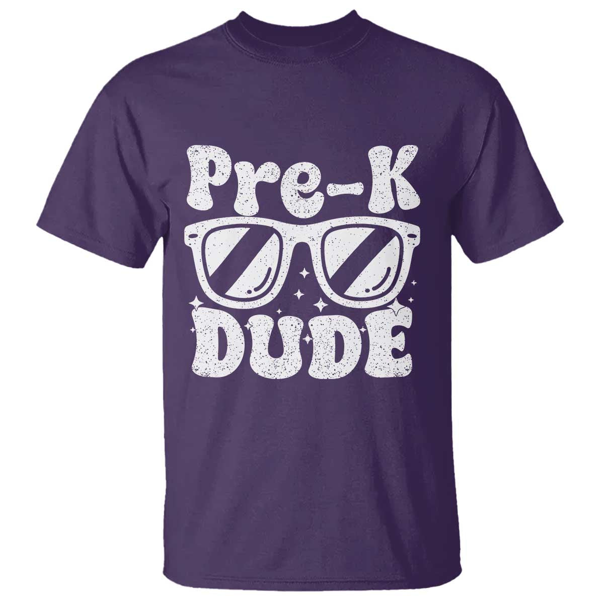 Pre-k Dude T Shirt Funny Back to School First Day of Preschool TS10 Purple Print Your Wear