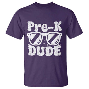 Pre-k Dude T Shirt Funny Back to School First Day of Preschool TS10 Purple Print Your Wear