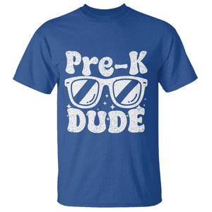 Pre-k Dude T Shirt Funny Back to School First Day of Preschool TS10 Royal Blue Print Your Wear