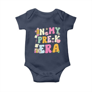 In My Pre-K Era Baby Onesie Girl Back To School Cute PreSchool Teacher TS10 Navy Print Your Wear