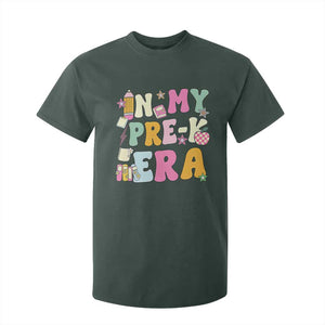 In My Pre-K Era T Shirt For Kid Girl Back To School Cute PreSchool Teacher TS10 Dark Forest Green Print Your Wear