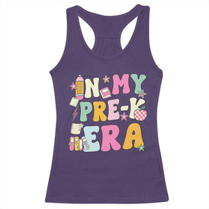 In My Pre-K Era Racerback Tank Top Girl Back To School Cute PreSchool Teacher TS10 Purple Print Your Wear