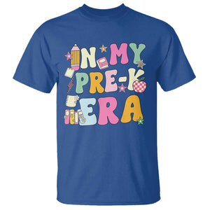 In My Pre-K Era T Shirt Girl Back To School Cute PreSchool Teacher TS10 Royal Blue Print Your Wear