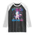 Funny Back To School 1st Grade Raglan Shirt First Grade Unicorn Girls TS10 Black White Print Your Wear