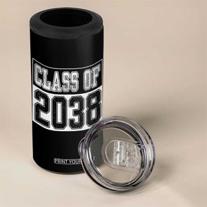 Class of 2038 4 in 1 Can Cooler Tumbler Grow With Me To Graduation TS10 Print Your Wear
