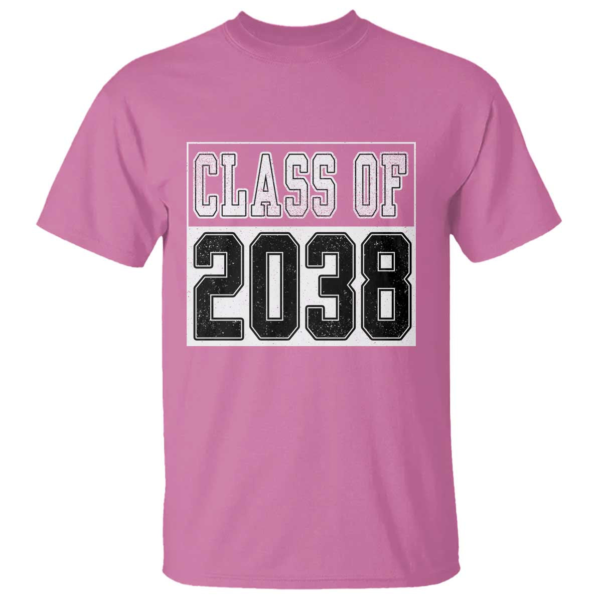 Class of 2038 T Shirt Grow With Me To Graduation TS10 Azalea Print Your Wear