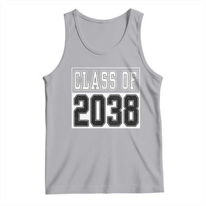 Class of 2038 Tank Top Grow With Me To Graduation TS10 Athletic Heather Print Your Wear