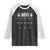 Class of 2037 Grow With Me Raglan Shirt Handprint K to 12th Grade Graduation TS10 Black White Print Your Wear