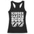 Kindergarten Dude Racerback Tank Top Funny Back to School First Day Of Kinder Graduation TS10 Black Print Your Wear