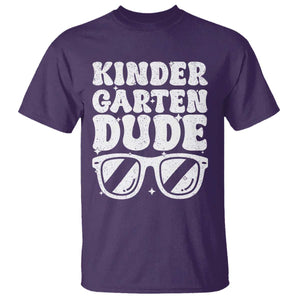 Kindergarten Dude T Shirt Funny Back to School First Day Of Kinder Graduation TS10 Purple Print Your Wear