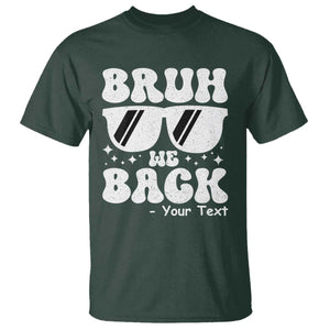 Personalized Back To School T Shirt Custom Name Happy First Day Of School TS10 Dark Forest Green Print Your Wear