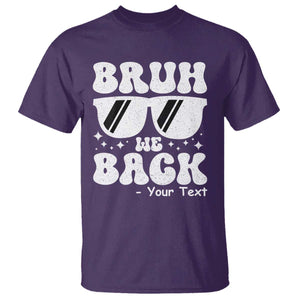 Personalized Back To School T Shirt Custom Name Happy First Day Of School TS10 Purple Print Your Wear
