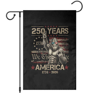 Bigfoot Sasquatch USA 250th Anniversary Garden Flag Retro 250 Years 1776 2026 4th of July Independence Day