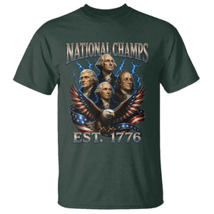 Founding Fathers USA 250th Anniversary T Shirt Vintage National Champions 250 Years Patriotic American Flag